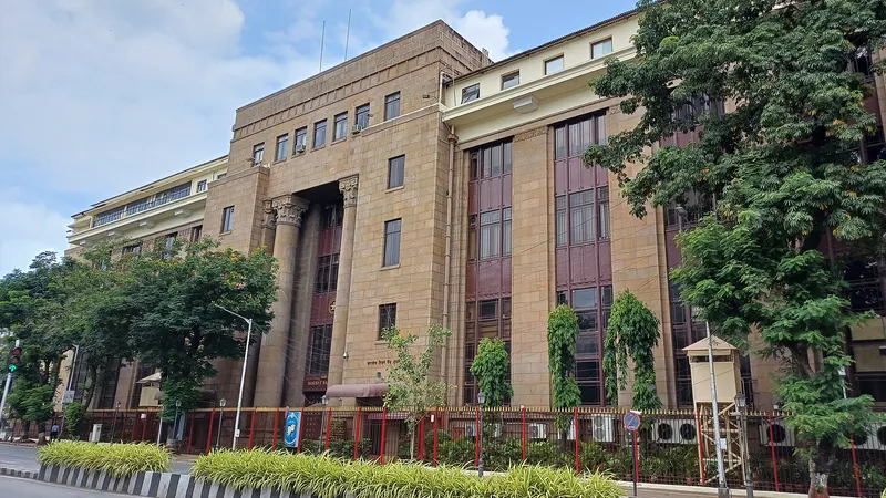 The Reserve Bank of India headquarters building in Mumbai