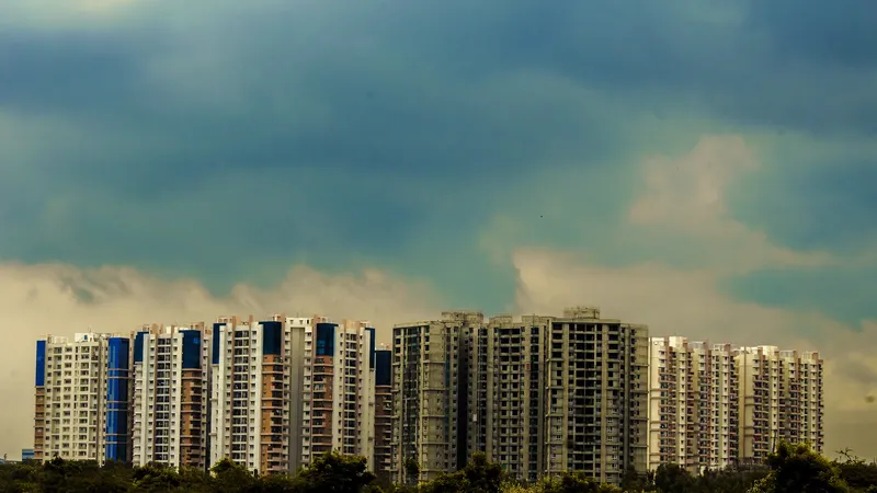 An apartment building on OMR, Chennai