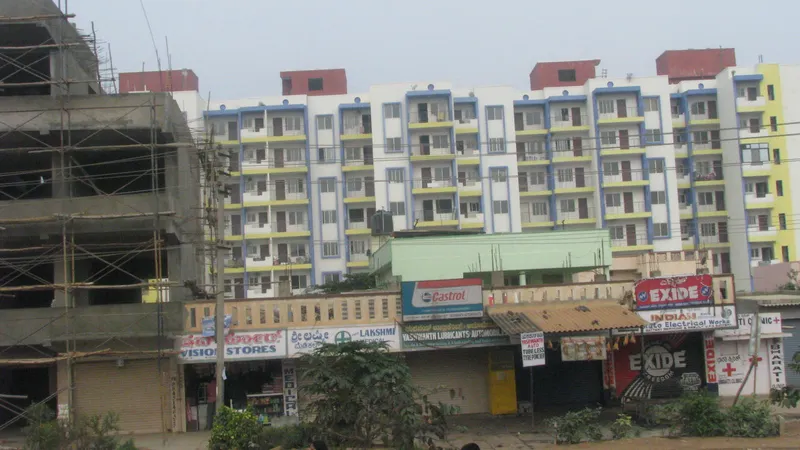 An apartment block in Bengaluru
