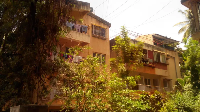 A cooperative housing society building in Pune