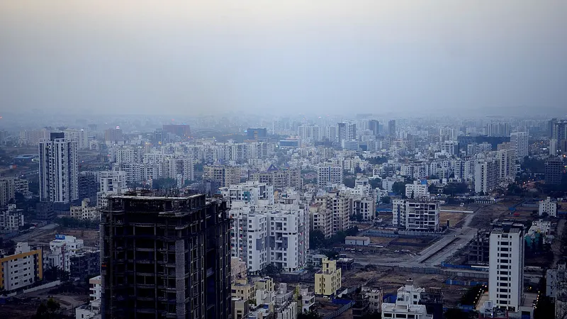 The western Pune skyline