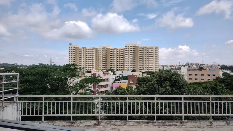 Apartment buildings in Bengaluru