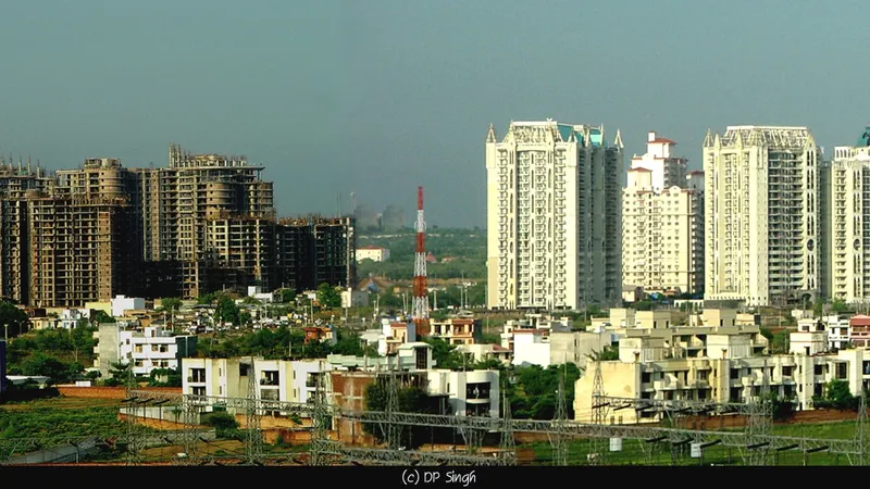 A panorama of Gurugram
