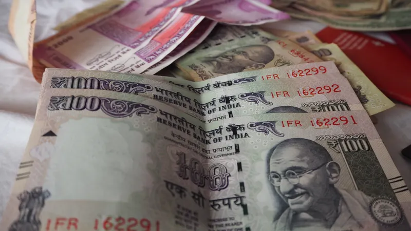 Indian rupee banknotes
