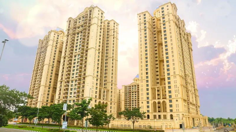 Apartment towers in Chennai