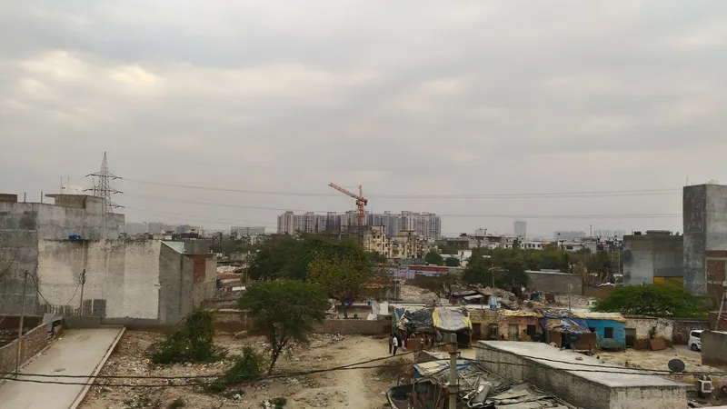 Residential towers in Noida